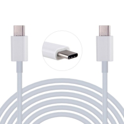 CSMART 3Ft/1M USB 3.1 Type C to USB-C Sync Charger Cable for Lg G6 G7 V30 Samsung A5 A8 S8 S9 Note 8 Pixel In White