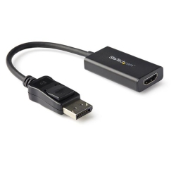 STARTECH Displayport to HDMI Adapter - HDr 4K 60Hz - Dp to HDMI Dongle