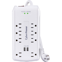 CYBERPOWERPC Cyberpower Csp806U Professional 8-Outlets Surge Suppressor