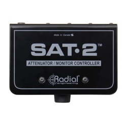 RADIAL ENGINEERING Radial Sat2 - Stereo Audio Attenuator And Monitor Controller