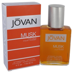 COTY Jovan Musk for Men By 4 OZ After Shave Eau De Cologne Splash