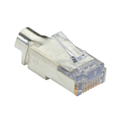 BLACK BOX NETWORK Box Network Srv Cat6 Ez-Rj45 Shielded Modular Plug Connector (C6Ezsp-100Pak)