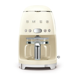 SMEG 10 Cup Drip Coffee Maker - Cream #dcf01Crus