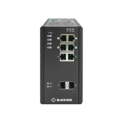 BLACK BOX Blackbox Lie1000 8-Port Extreme Temperature Managed Gigabit Ethernet Poe Switch (Lie1082A)