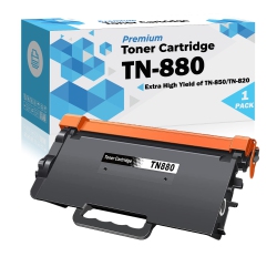 ULTRA TONER New Superior Brother Tn880 High Capacity Compatible Toner Cartridge-Brother Printer In Black