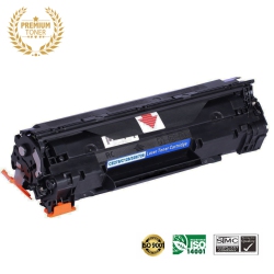ULTRA TONER Superior HP 78A (Ce278A) Toner Cartridge (Compatible With Canon 128) Premium Quality！ In Black