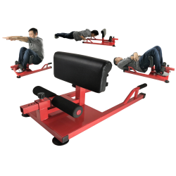 X FACTOR Sissy Squat Home Gym Machine 3-In-1 Fitness Push UPS Ab Workout Sit Up Machine Leg Exercise …