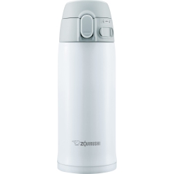 ZOJIRUSHI Stainless Mug Sm-Ta36, 12OZ In White