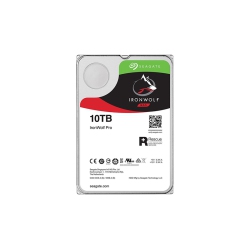 SEAGATE Segate Ironwolf Pro 10Tb Nas Int. Hard Drive - Cmr 3.5In SATA 6GB/s 7200 Rpm 256Mb Cache 3Yr Warr