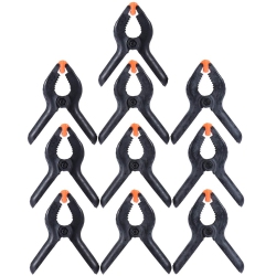 STANZ (Tm) 10PCs 10 Pack Muslin Backdrop Spring Clamp 4 Inches 11 Centimeters for Photo Studio