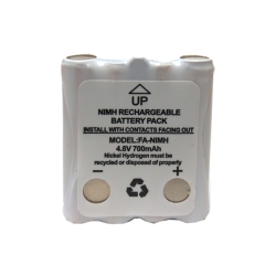 HITECH 16-Pack 4.8 Volt Cobra Replacement 700 Mah Nimh Microtalk Radio Batteries (Frs/gmrs)