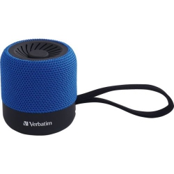 VERBATIM Speaker System - Wireless Speaker(S) - Portable - Battery Rechargeable - In Blue