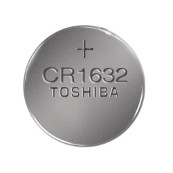 TOSHIBA 100-Pack Cr1632 3 Volt Lithium Coin Cell Batteries (On A Card)