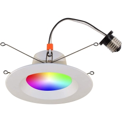 BAZZ SMART HOME 6-In. Wi-Fi RGB Led Conversion Kit