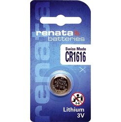 RENATA 1 X Cr1616 Batteries, Lithium Battery 1616