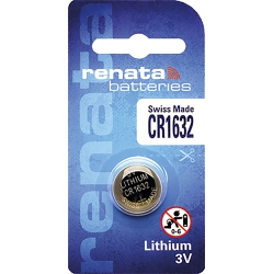 RENATA 1 X Cr1632 Batteries, Lithium Battery 1632