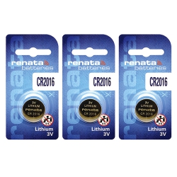 RENATA 3 X Cr2016 Batteries, Lithium Battery 2016