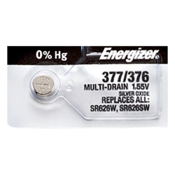ENERGIZER 1 X 377 Watch Batteries, Sr626Sw Or 376 Battery