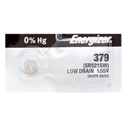 ENERGIZER 1 X 379 Watch Batteries, Sr521Sw Battery