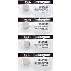 ENERGIZER 4 X 394 Watch Batteries, Sr936Sw Or 380 Battery