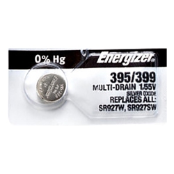 ENERGIZER 1 X 395 Watch Batteries, Sr927Sw Or 399 Battery