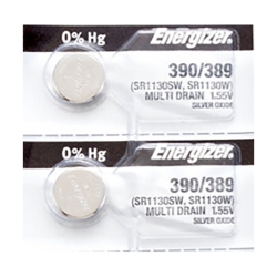 ENERGIZER 2 X 390 Watch Batteries, Sr1130Sw Or 389 Battery