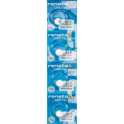 RENATA 4 X 317 Watch Batteries, Sr516Sw Battery
