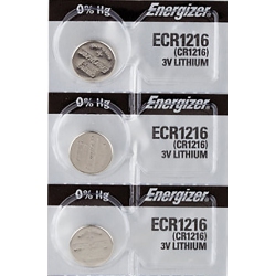 ENERGIZER 3 X Cr1216 Batteries, Lithium Battery 1216