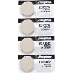 ENERGIZER 4 X Cr2032 Batteries, Lithium Battery 2032