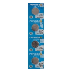 RENATA 4 X 357 Watch Batteries, Sr44W Battery