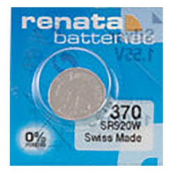 RENATA 1 X 370 Watch Batteries, Sr920W Battery