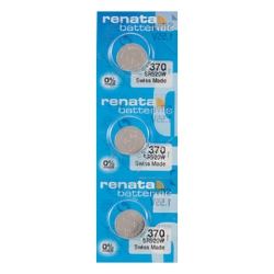 RENATA 3 X 370 Watch Batteries, Sr920W Battery
