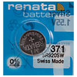 RENATA 1 X 371 Watch Batteries, Sr920Sw Battery