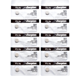 ENERGIZER 10 X 321 Watch Batteries, Sr616Sw Battery