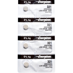 ENERGIZER 4 X 321 Watch Batteries, Sr616Sw Battery