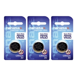 RENATA 3 X Cr2325 Batteries, Lithium Battery 2325