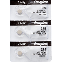 ENERGIZER 3 X 335 Watch Batteries, Sr512Sw Battery
