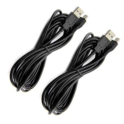 EVORETRO Micro USB Cable (2 PCs) - 3M (10Ft) Fast Charging Accessory for Ps4, Xbox One, Phones And Tablets By