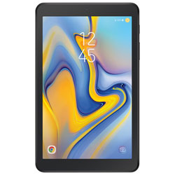 Rogers Samsung Galaxy Tab A 8" 32GB Android O LTE Tablet With Snapdragon 425 4-Core Processor -Black - Monthly Financing