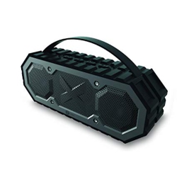 BYTECH Bc-Au-Bs-101-Bk Wireless Ipx7 Waterproof Tire Track Bluetooth Speaker - In Black