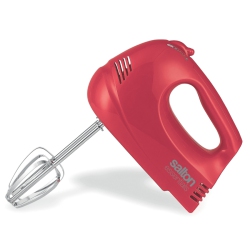 SALTON Essentials Hand Mixer In Red