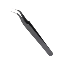 AXGEAR Precision Tweezer Stainless Steel Anti Static All Purpose Tool Needle Tweezers