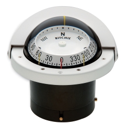 RITCHIE Fnw-203 Navigator Compass - Flush Mount - In White