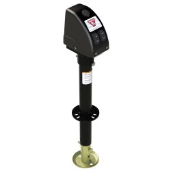 BULLDOG 3, 500Lbs A-Frame Rv Jack W/powered Drive - 12V - Cover In Black