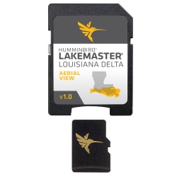 HUMMINBIRD Lakemaster Aerial Satellite View - Louisiana Delta