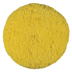 PRESTA Rotary Blended Wool Buffing Pad - Medium Cut In Yellow
