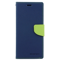 GOOSPERY Iphone X/xs Fancy Diary Case In Navy Blue