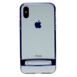 GOOSPERY Iphone Xr Dream Stand Bumper Case In Navy Blue
