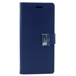 GOOSPERY Samsung S10 Plus Rich Diary Flip, Navy In Blue