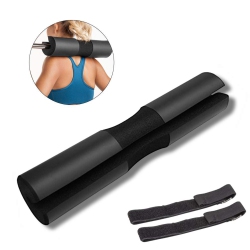 STANZ (Tm) Barbell Squat Pad With Straps Neck & Shoulder Protective Pad Support In Black
